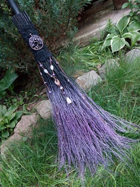Amethyst witch broom